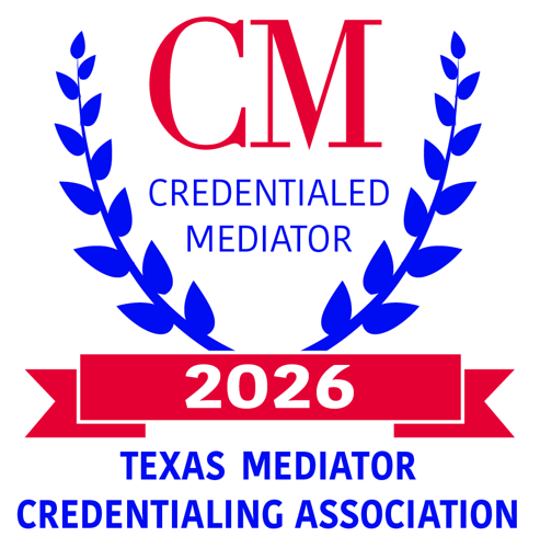 2026 TMCA Credentialed Mediator badge